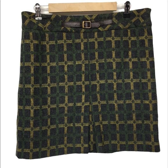 Loft Wool Blend Skirt - Picture 1 of 8
